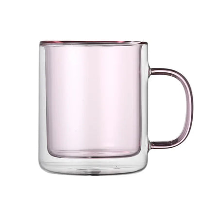 DecorBites™ Double Bottom Whiskey Wine Glass Tumbler, Set of 2 – Creative Drinking Mug