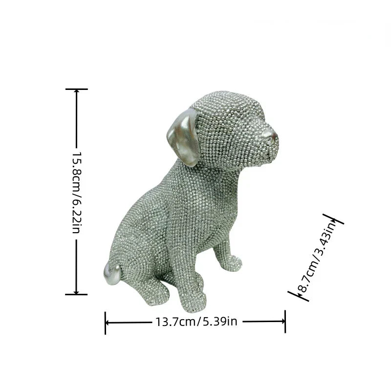 Resin Labrador Dog Statue