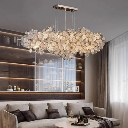 DecorBites™ LED Ceiling Chandelier Nordic Luxury Design for Living Dining Bedroom Lighting