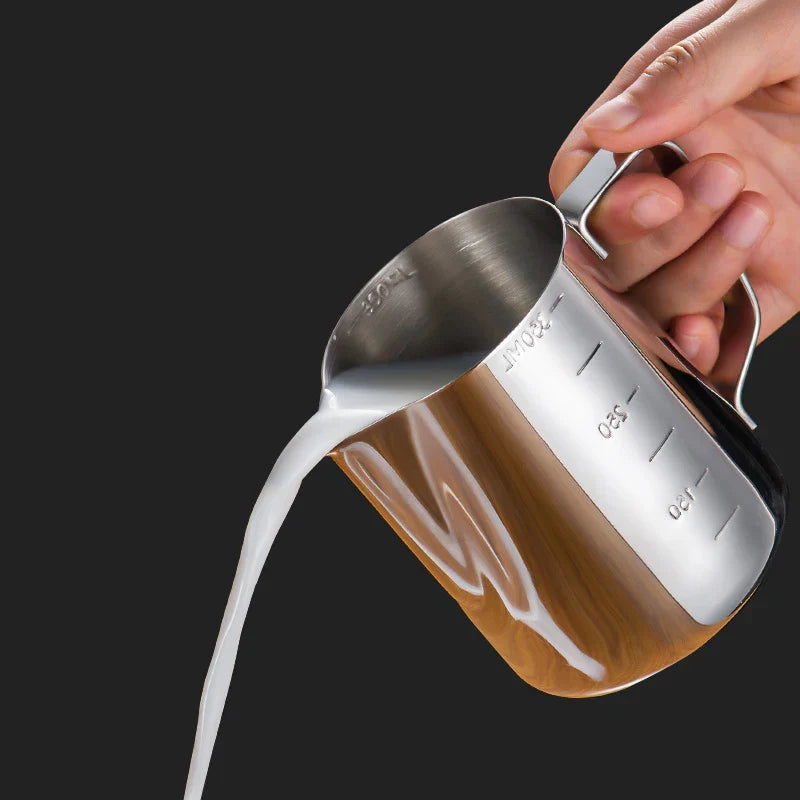 Glass Latte Art Mug Set