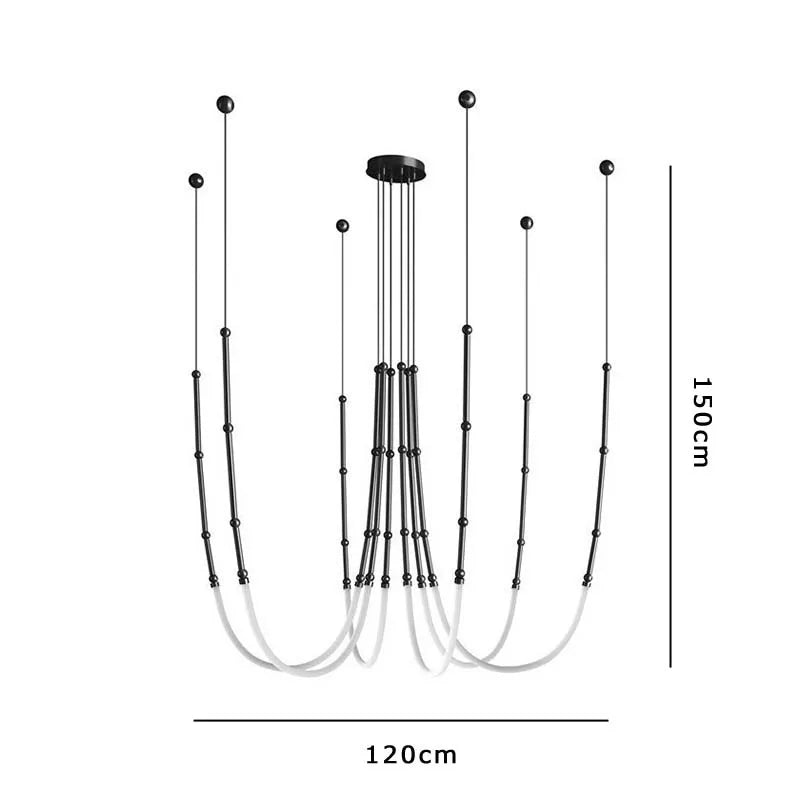 Minimalist LED Luxury Chandelier