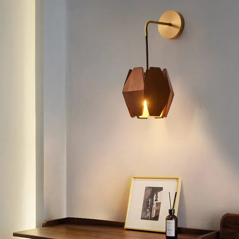 Wooden Japanese Pendant Lamp