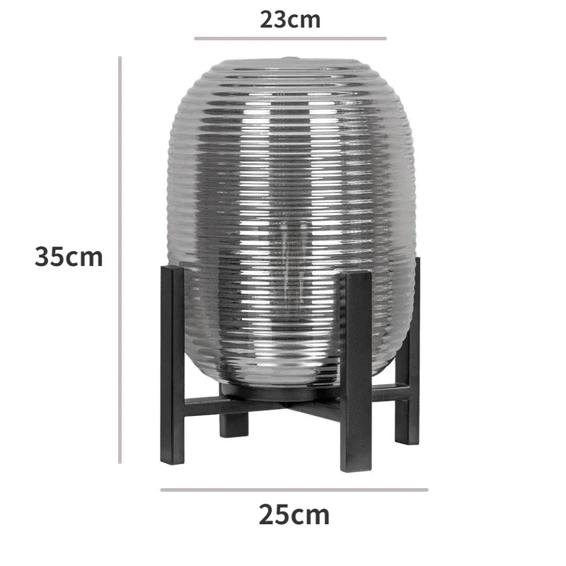 DecorBites™ Glass Ball LED Floor Lamp - Postmodern Scandinavian Design