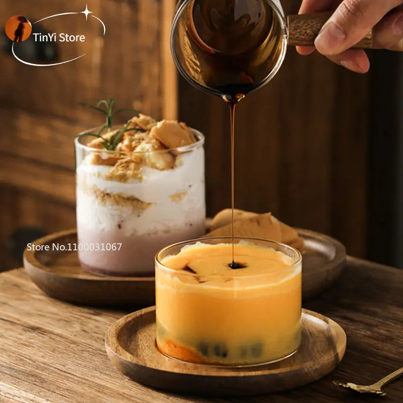 Glass Dessert Cocktail Cup
