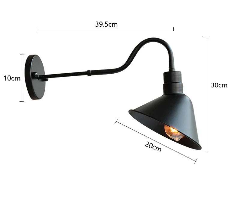 Vintage Outdoor Wall Lamp