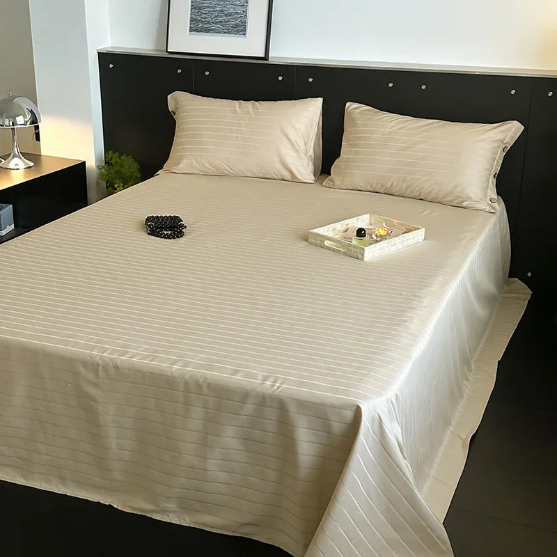 Cotton Satin Bed Sheet Set