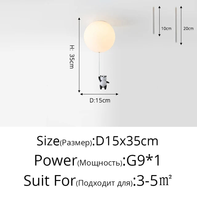 Modern Cartoon Ceiling Light