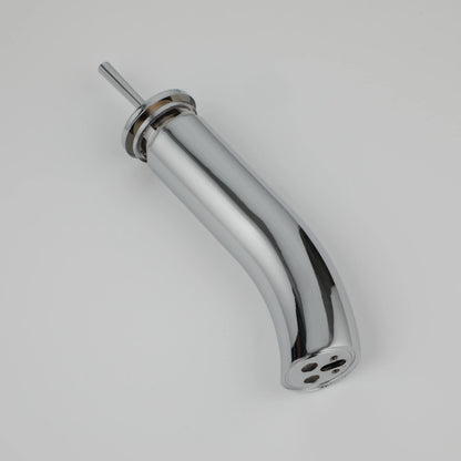 DecorBites™ Glass Rocker Handle Basin Faucet, Waterfall Mixer Taps, Chrome Finish