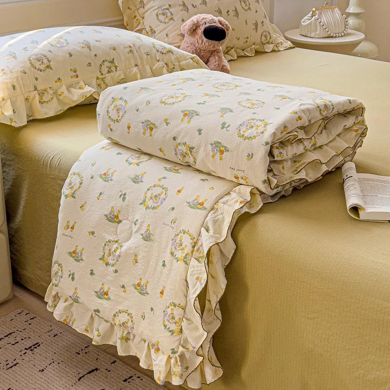 Cotton Patchwork Summer Quilt