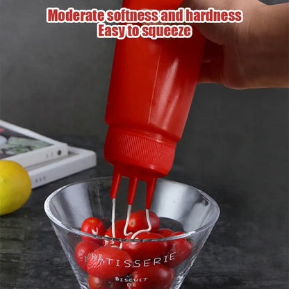 DecorBites™ 3-Hole Squeeze Bottle Condiment Dispenser