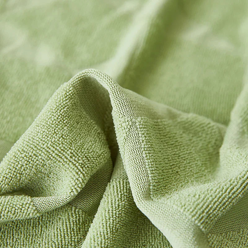 DecorBites™ Jacquard Sofa Seat Cover: Stretchable, Washable & Removable Protector