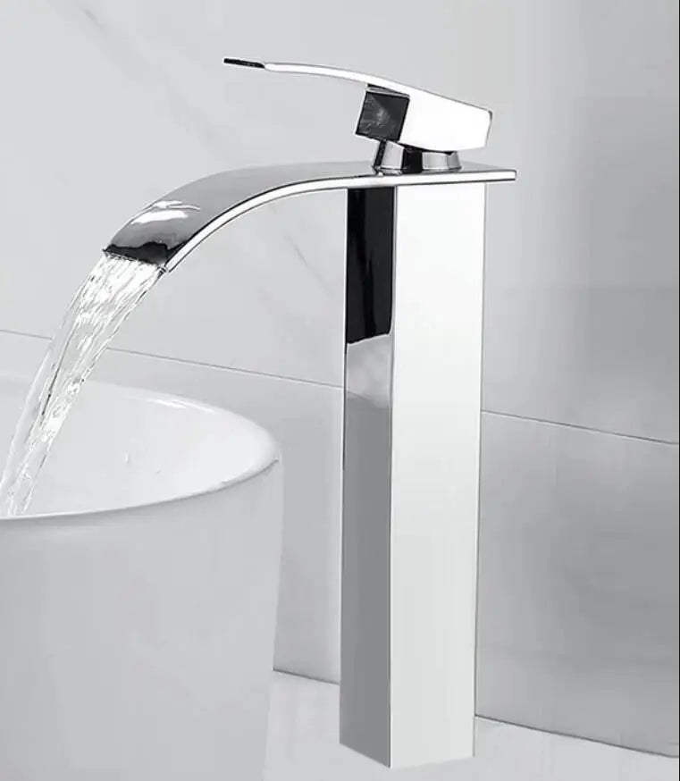 Rose Gold Waterfall Faucet