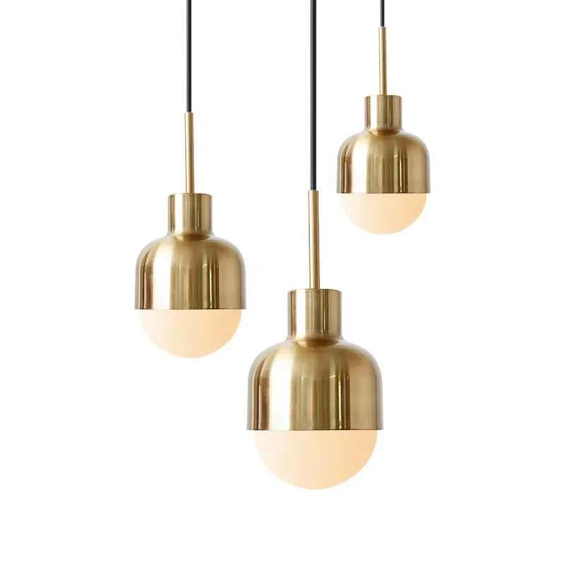 Gold Iron LED Pendant