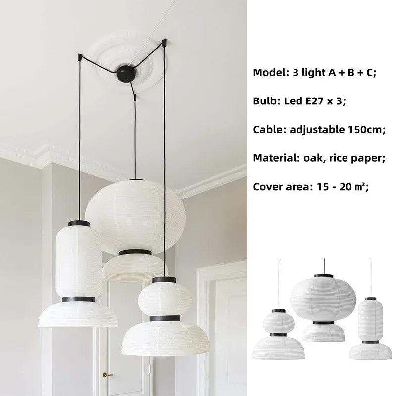 Paper Dining Chandelier