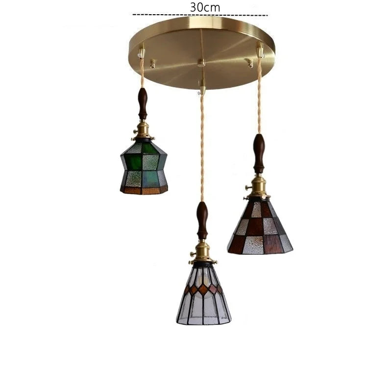 LED Copper Pendant Light