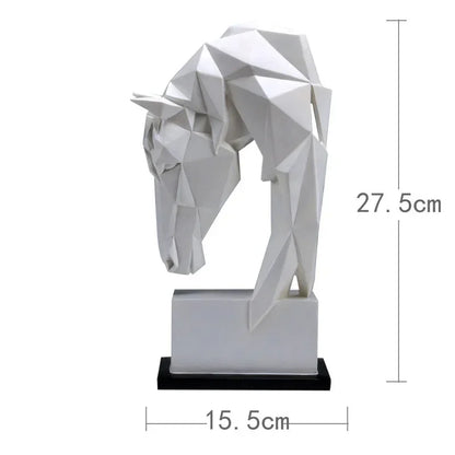 DecorBites™ Horse Ornaments: Nordic Art Light Luxury for Living Room, TV Cabinet & Foyer