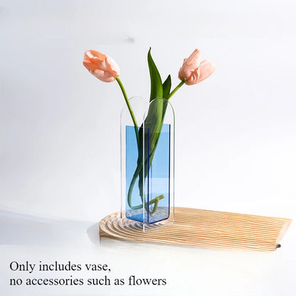 Acrylic Vase Transparent Decoration