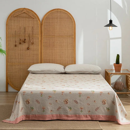 DecorBites™ Luxe Cotton Blanket - Premium Quality, 200*230 150*200, Perfect for Sofa or Bed