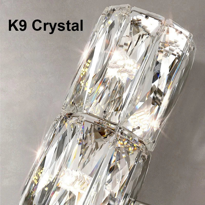 Gold Crystal Nordic Sconce