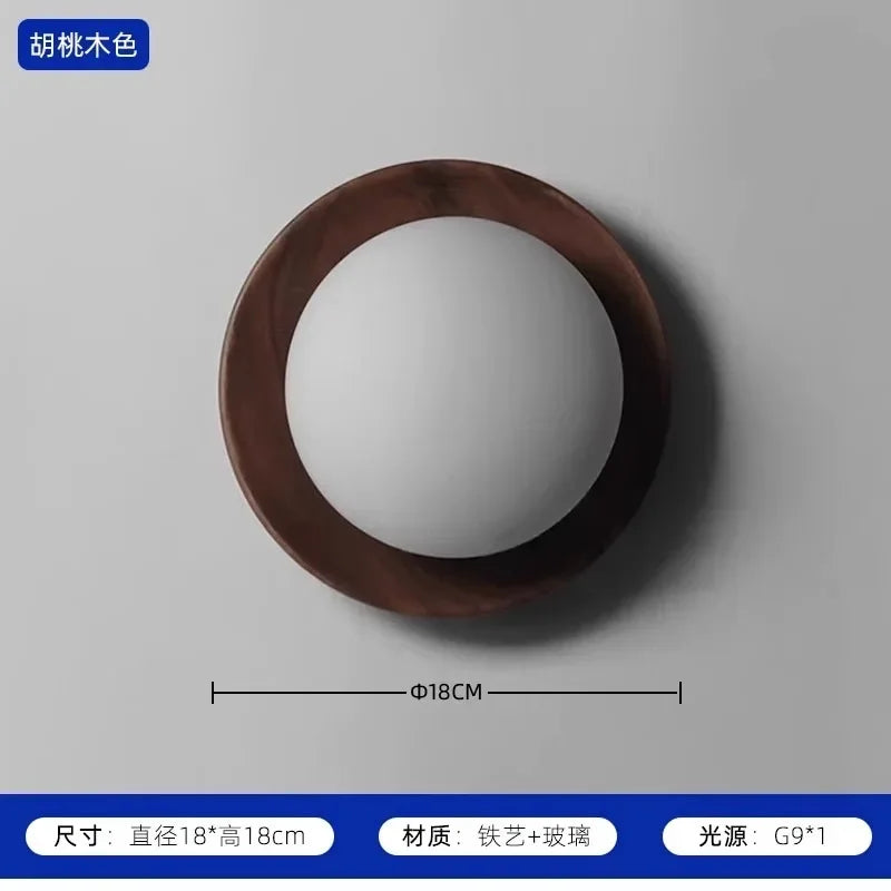 DecorBites™ Cream Wind Dumplings LED Wall Light for Home Decor