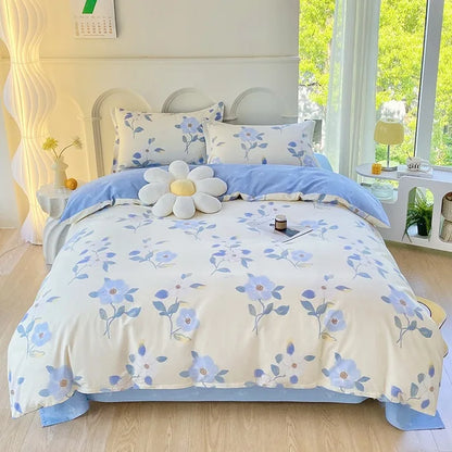 DecorBites™ Cotton Printed Bedding Set for Sweet Cozy Sleep