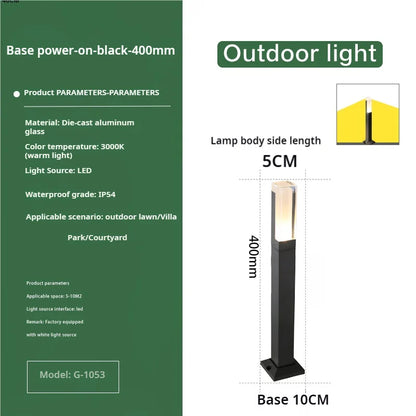 DecorBites™ LED Lawn and Courtyard Lights for Garden Villa Park Landscaping