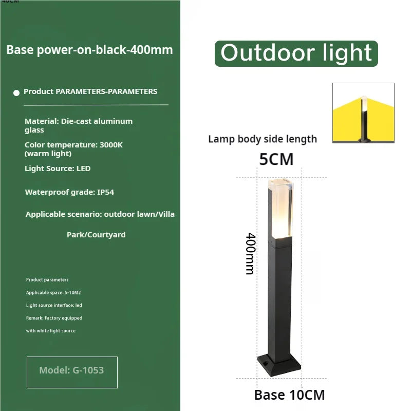 Aluminum LED Garden Lights