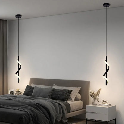 Modern Rotating Acrylic Butterfly Pendant Light