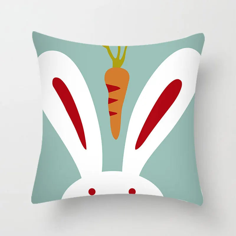 Cat Pattern Pillow Cover