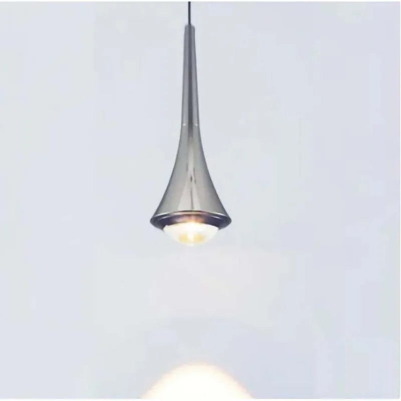 Modern Gold Adjustable Cord Pendant Light