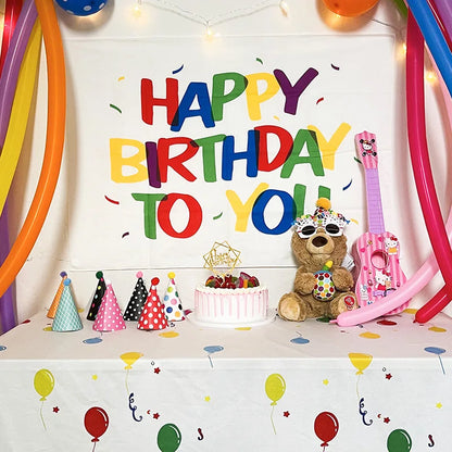 DecorBites™ Birthday Wall Tapestry Decoration Party Bedroom Hanging Cloth