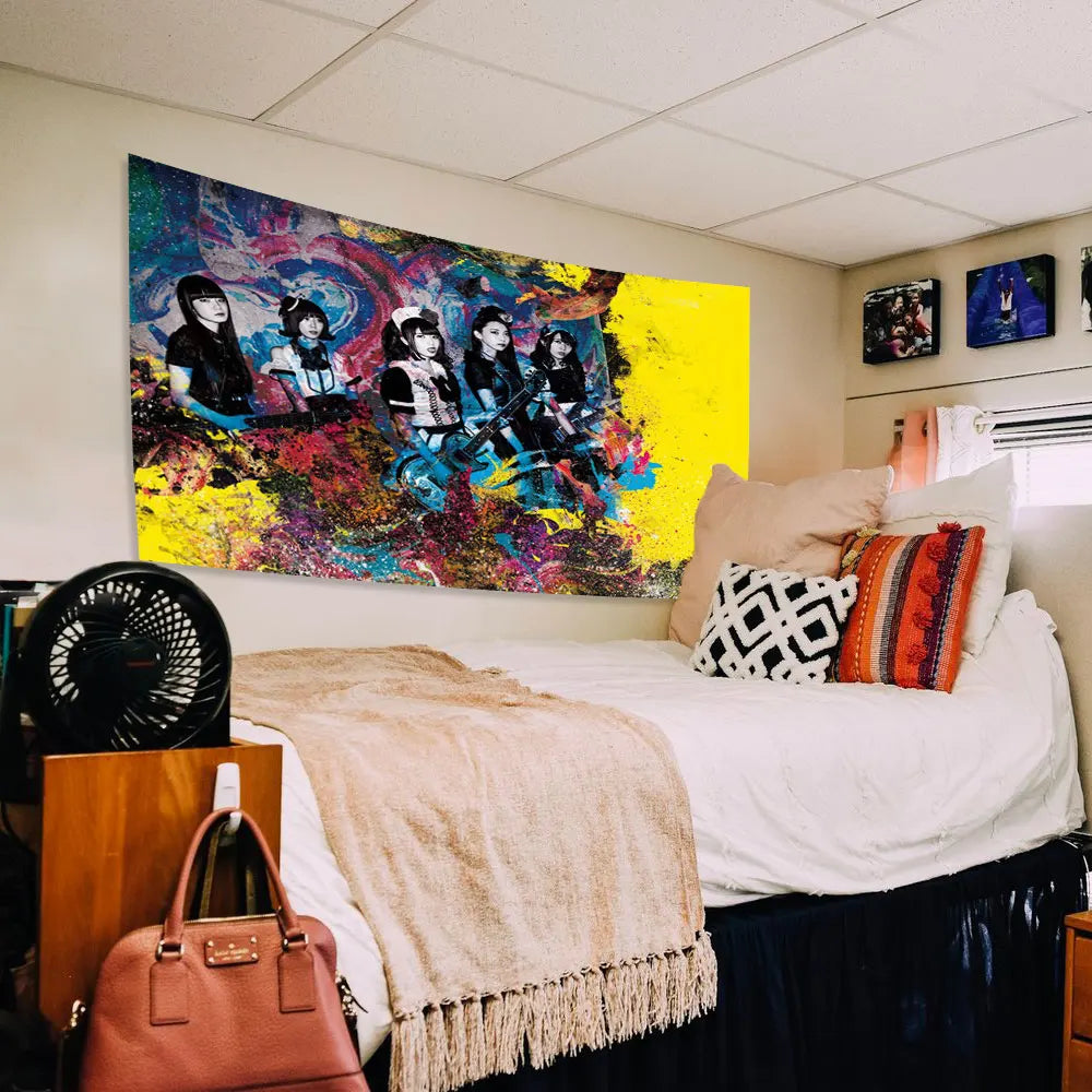 Rock Music Wall Tapestry