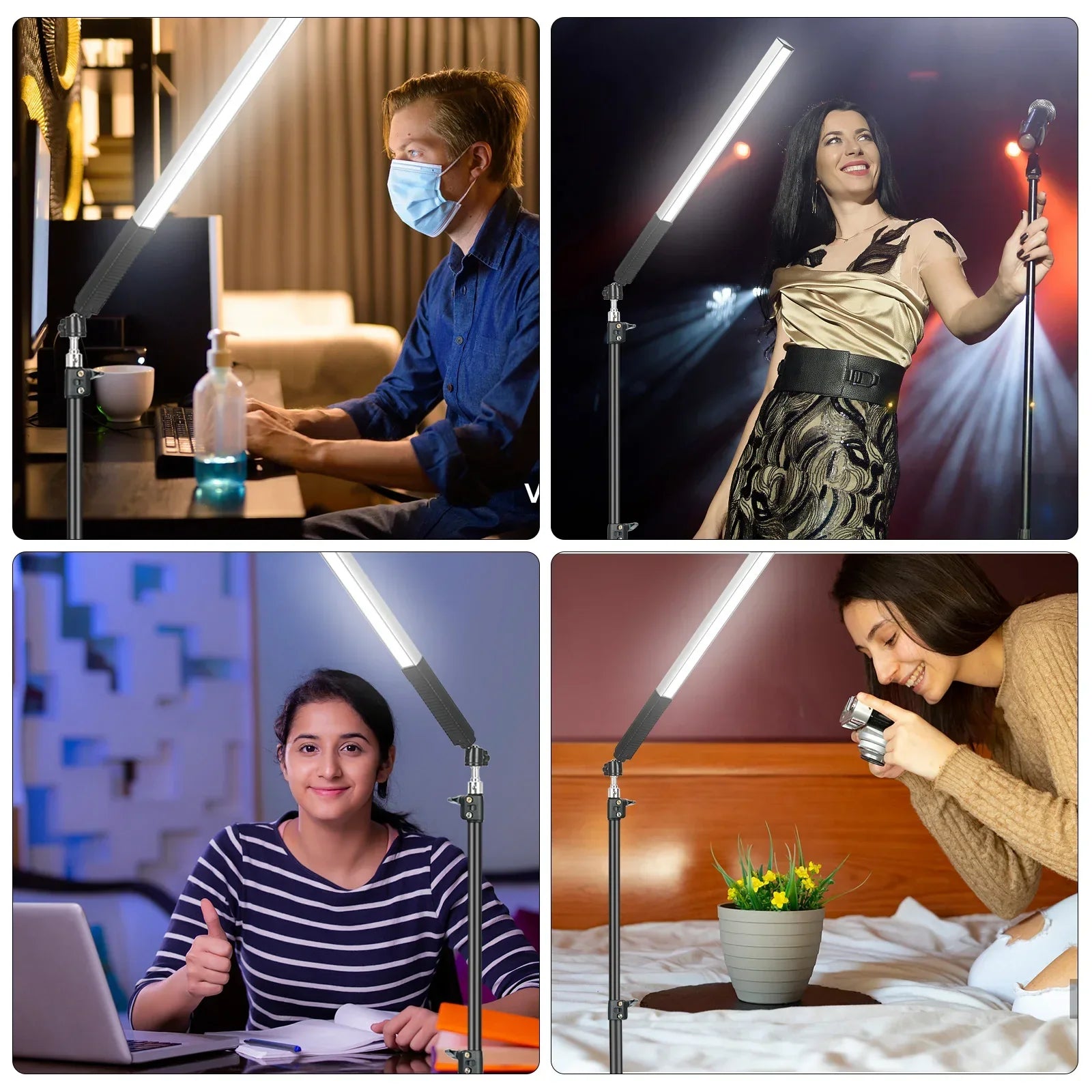 RGB LED Wand Lamp