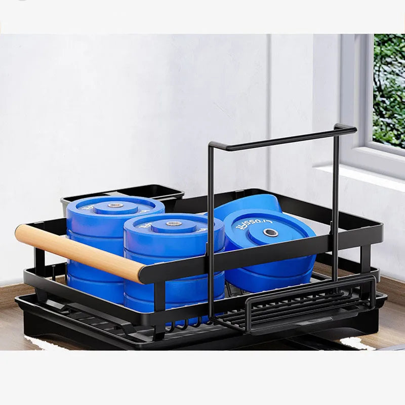 Metal Dish Organizer Rack
