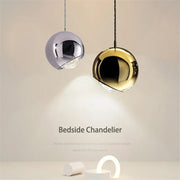 Gold Chrome Ball Pendant