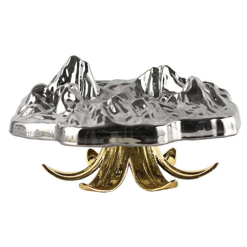 Glass High-Leg Tray