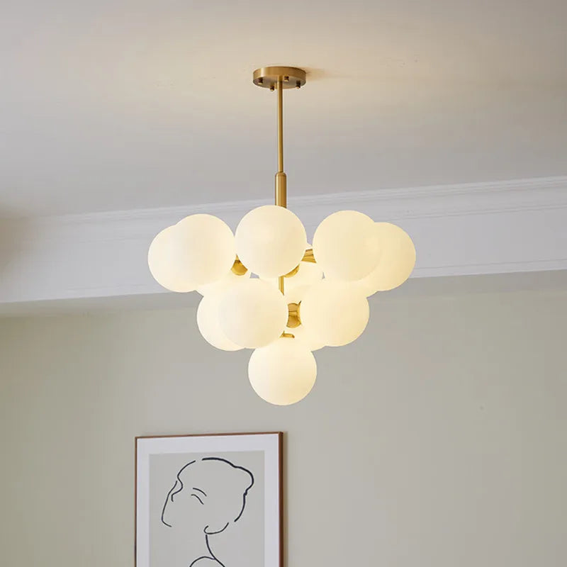 DecorBites™ Glass Globe Pendant Lamp: Modern Luxury for Home Decor & Restaurant Lighting