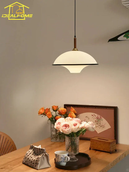 DecorBites™ French Medieval Saucer Pendant Lights LED E27 Acrylic Designer Hanging Lamp