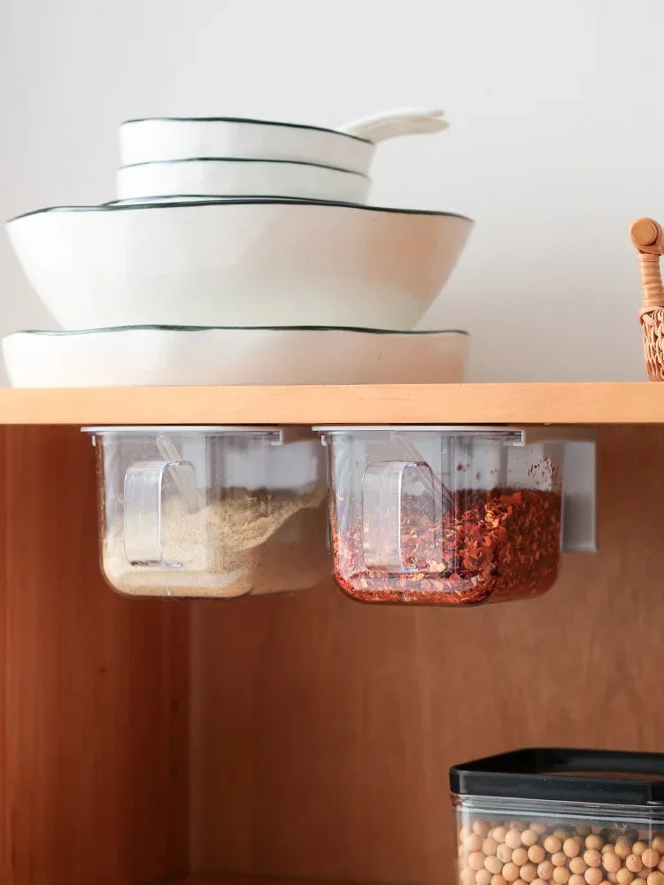 Metal Spice Rack Set
