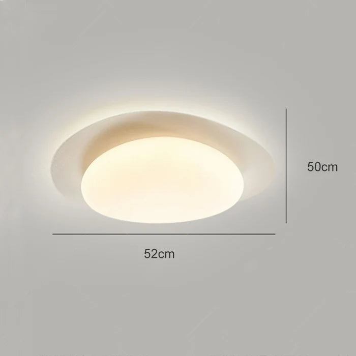 DecorBites™ Cream Style Cobblestone Ceiling Light for Master Bedroom
