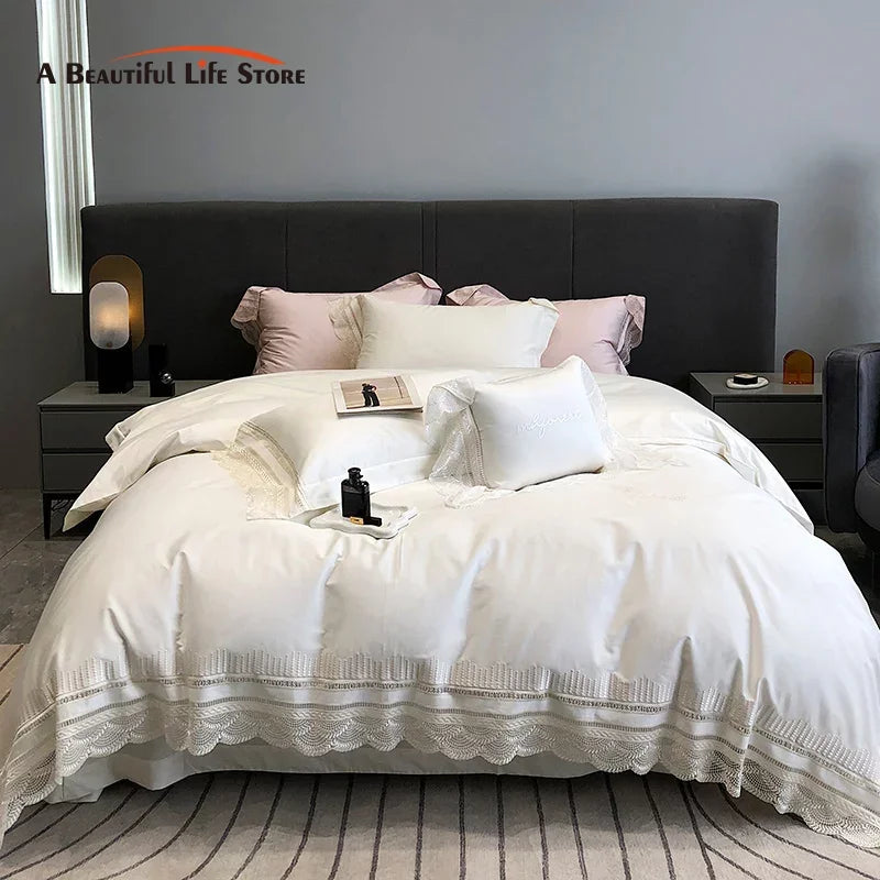 Egyptian Cotton Ruffle Bedding