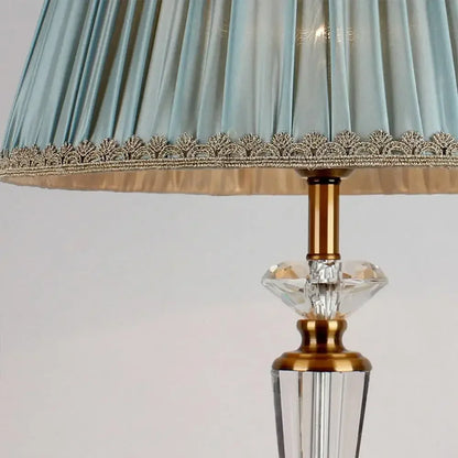 DecorBites™ Crystal Floor Lamp - European Retro Living Room & Bedroom Stand Light