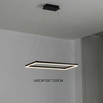 DecorBites™ LED Acrylic Pendant Lights Modern Hanging Lamp for Dining Room Kitchen Loft Decor