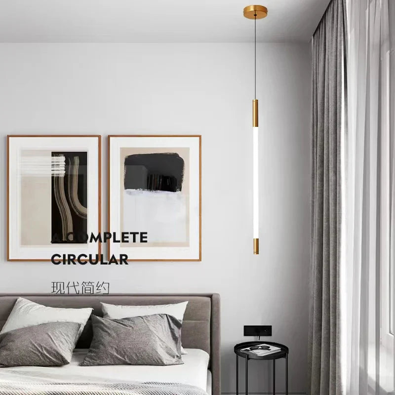 Gold Bar LED Wall Light