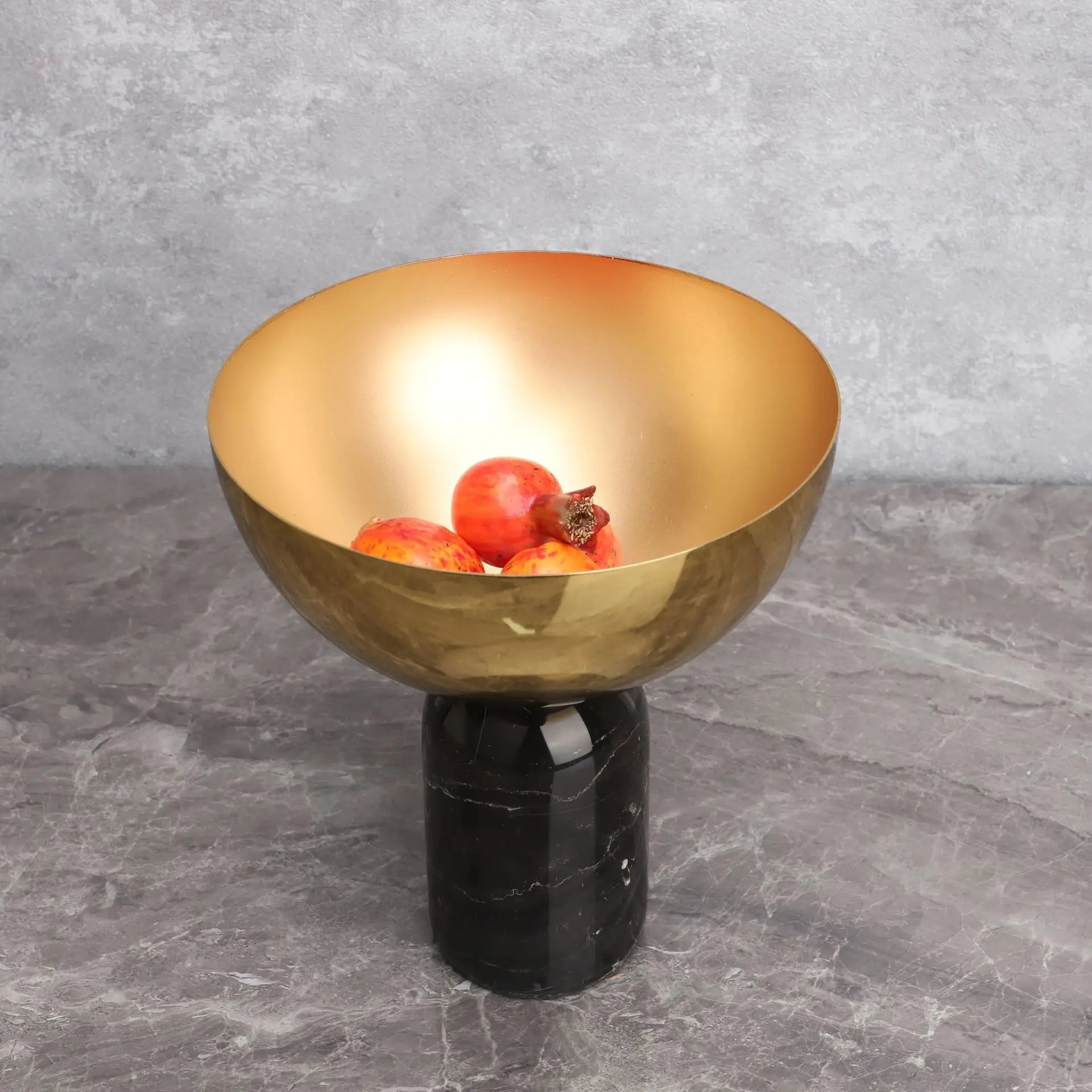 Gold Marble Fruit Bowl
