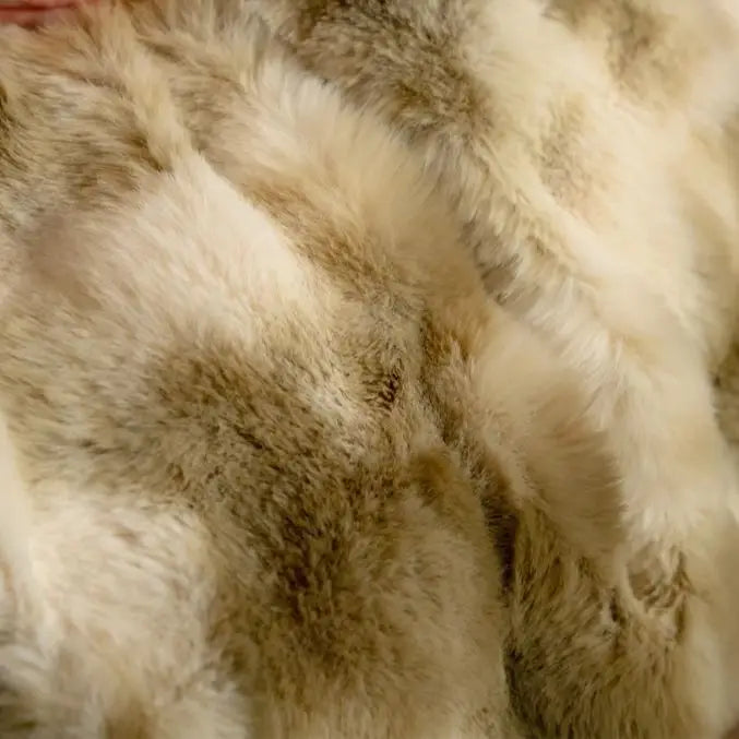 Faux Fur Velvet Patchwork Bedding