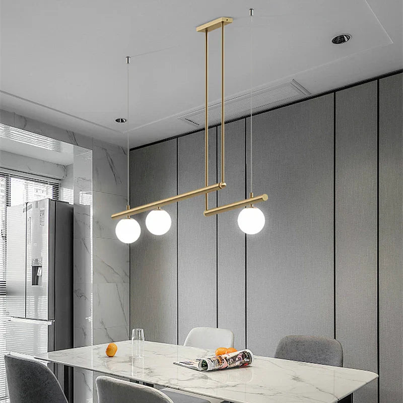 Minimalist Linear Pendant Light