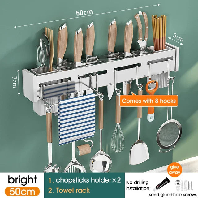 Metal Wall Knife Rack