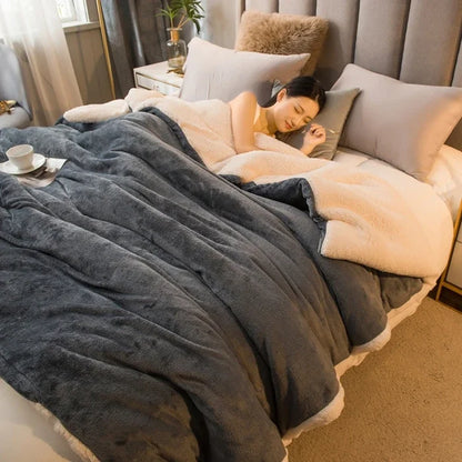 Wool Queen Size Throw Blanket