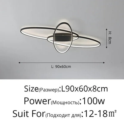 DecorBites™ Dimmable Ceiling Chandeliers for Living Bedroom Dining Room Lighting